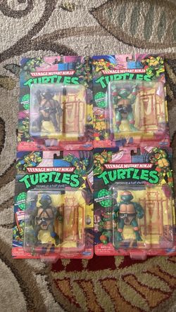 Teenage Mutant Ninja Turtles Action Figure 2021 TMNT Set of 4 NIP Playmates NEW
