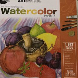 Artschool  By SpiceBox Watercolor Painting