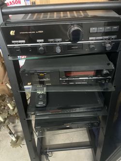 Sansui stereo rack system and stand