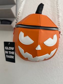 Glow In The Dark Pumpkin Bag