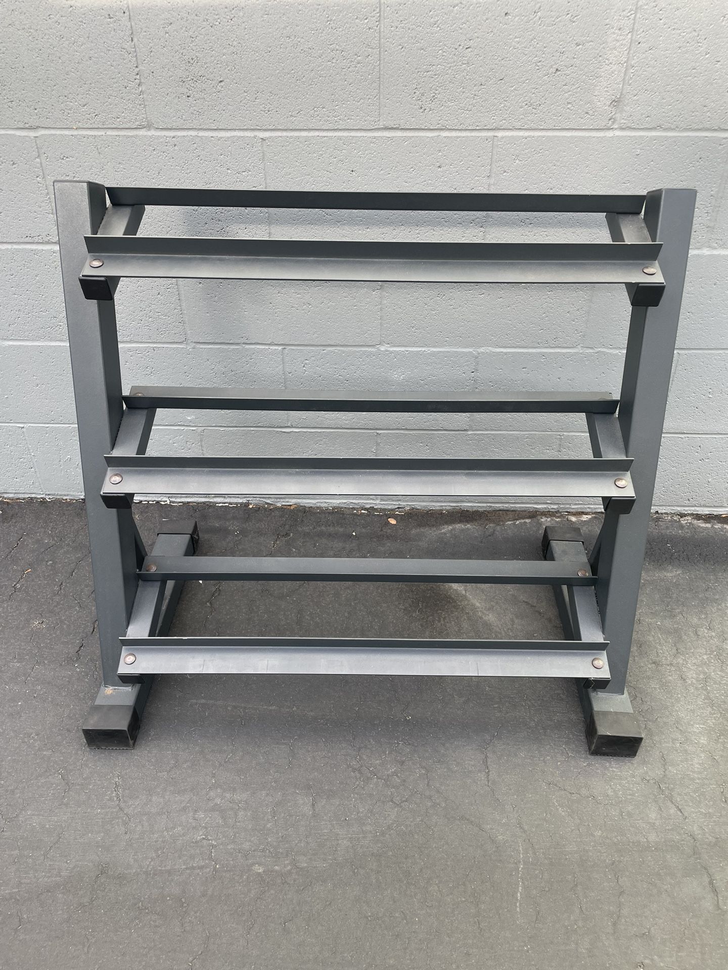 3 Tier Dumbbell Weight Rack…. Home Gym Fitness…. $50 Price is Firm!!!