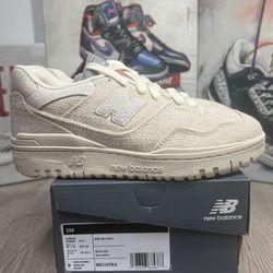 New Unisex New Balance 550 Sashiko Pack Linen BB550THA Size 5.5M/7W, 6M/7.5W