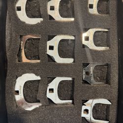 26 piece open end crowfoot wrench set SnapOn