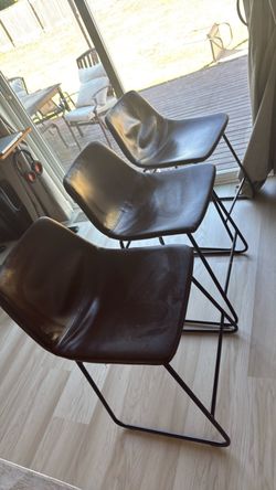 Three barstools