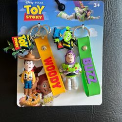 Disney Pixar Toy Story Woody And Buzz Key Chain