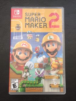 Super Mario maker 2 for Nintendo switch