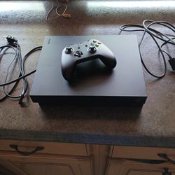 Xbox One X 1 TB Great Condition 