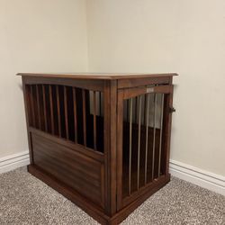 Wooden Dog Crate
