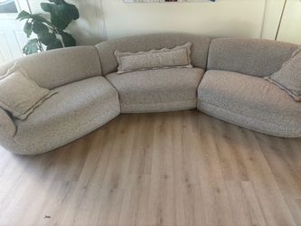 Curved sofa
