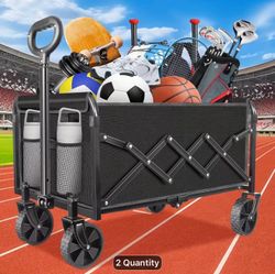 New Heavy Duty Collapsible Portable 360 degree Wagon