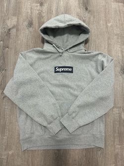 Supreme Box Logo Hoodie Grey