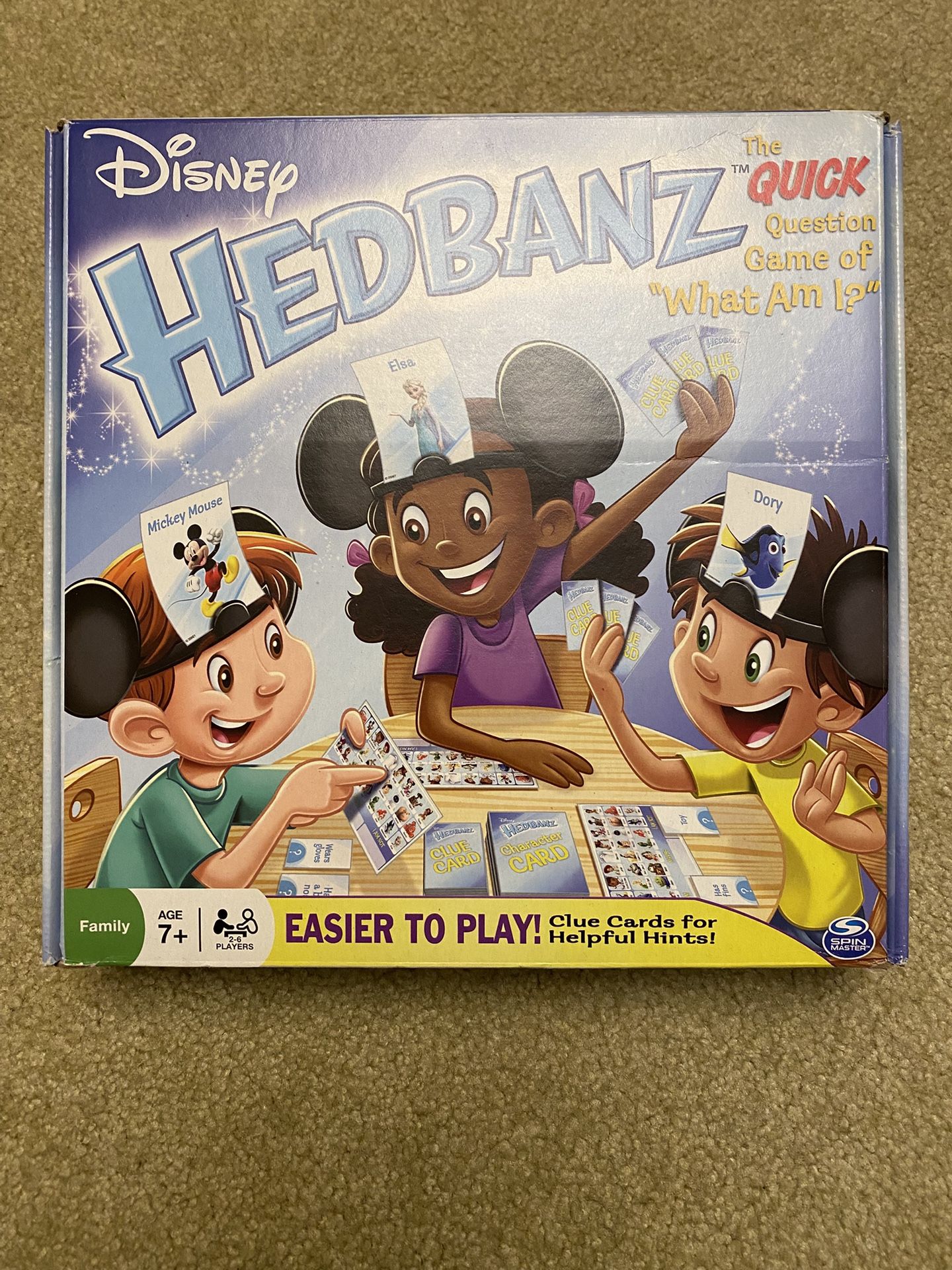 Hedbanz “Board Game” For Kids (“Headbands”)