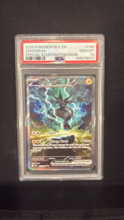 Zekrom ex PSA 10 Special Illustration Rare #166
