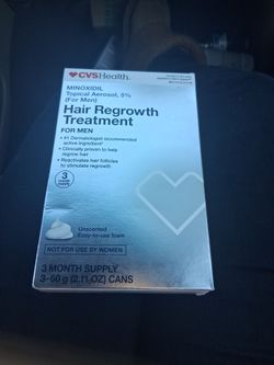Minoxidil hair regrowth treatment