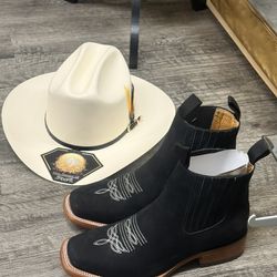 Botines Y Sombrero