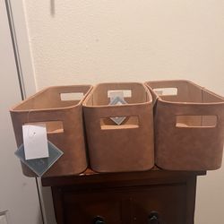 Vegan Leather Organizers Brand New