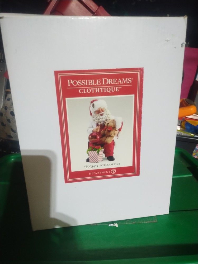 Possible Dreams Clothtique  Santa