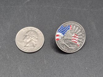 United In Memory September 11 Commemorative Lapel Pin