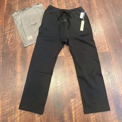 🔥 BLACK ESSENTIALS SWEATPANTS – FEAR OF GOD – XL – NEW