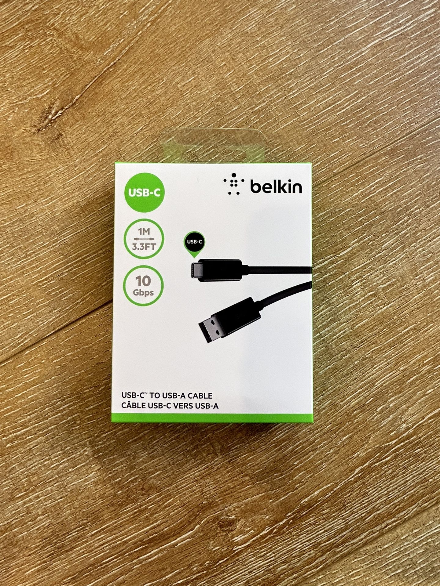 Belkin 3.1 USB A To USB C Cable (NEW) 