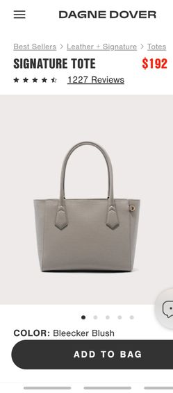 New Dagne Dover Tote Gray