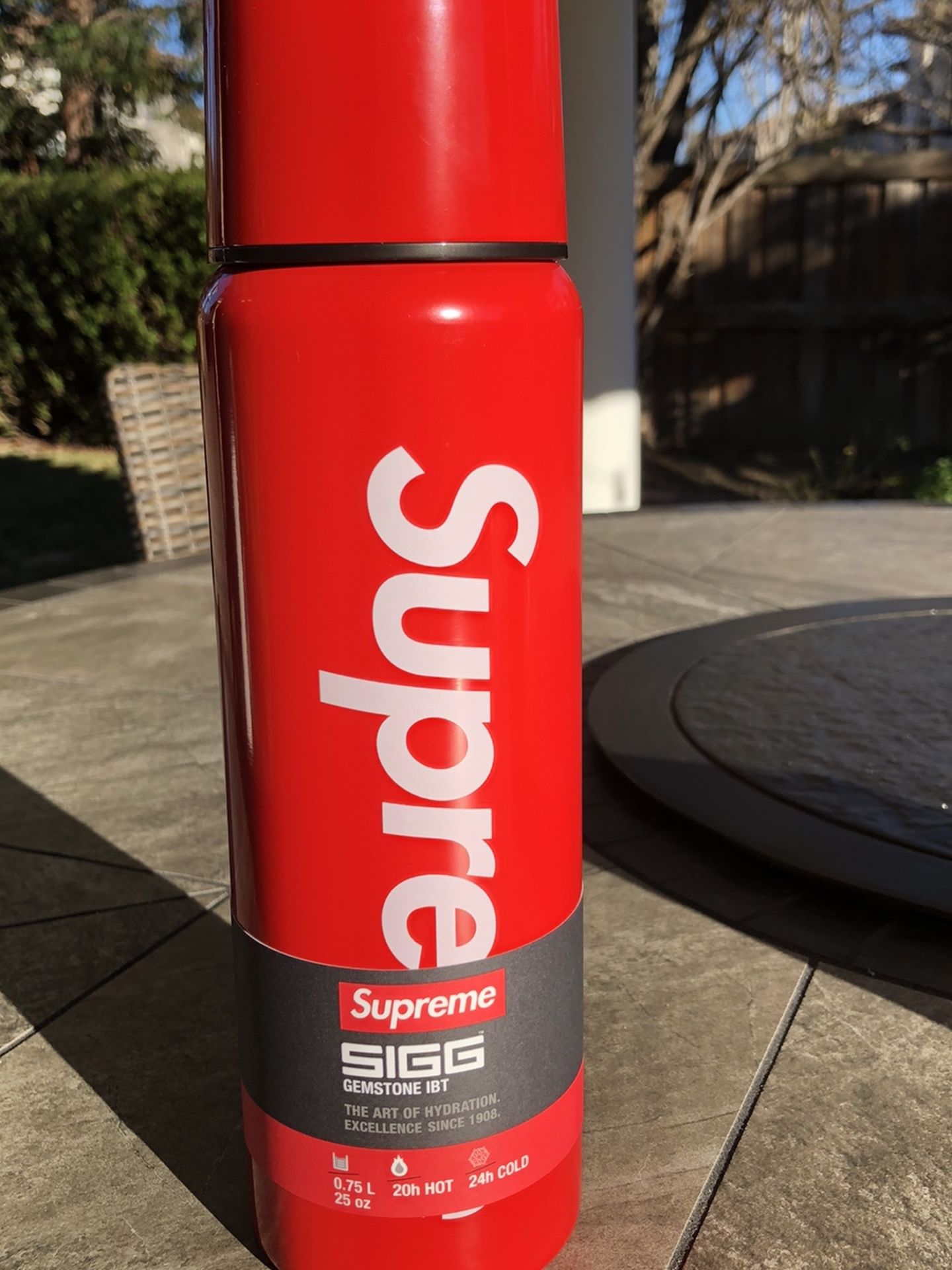 supreme SIGG Vacuum Insulated bottle New Supreme SIGG vacuum