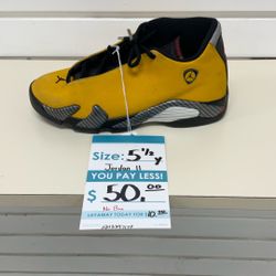 Size 5.5 Jordan 11