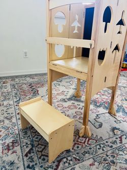 Kitchen helper stool for kids