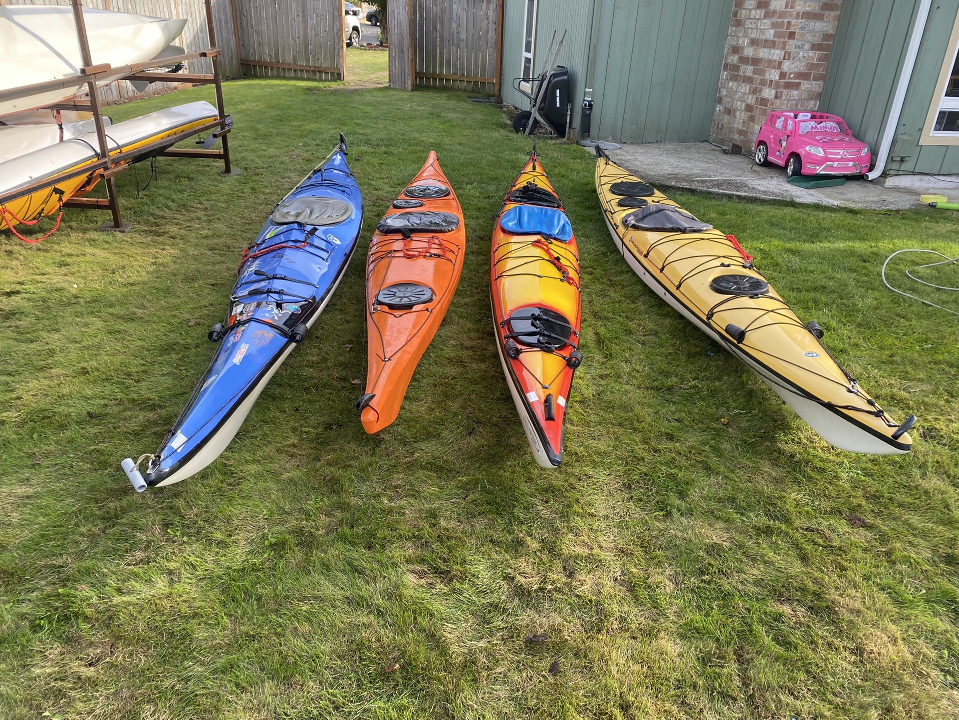 Perception Eclipse Sea Lion Fiberglass Kayak for Sale in WA