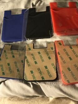 Cellphone wallet for credit cards