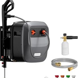 Giraffe Tools Electric Pressure Washer 2400 PSI Power Washer Hose Reel 65 Feet