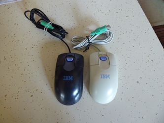 IBM PS2 Mouse - 3 Button, Scroll Point, Roller Ball