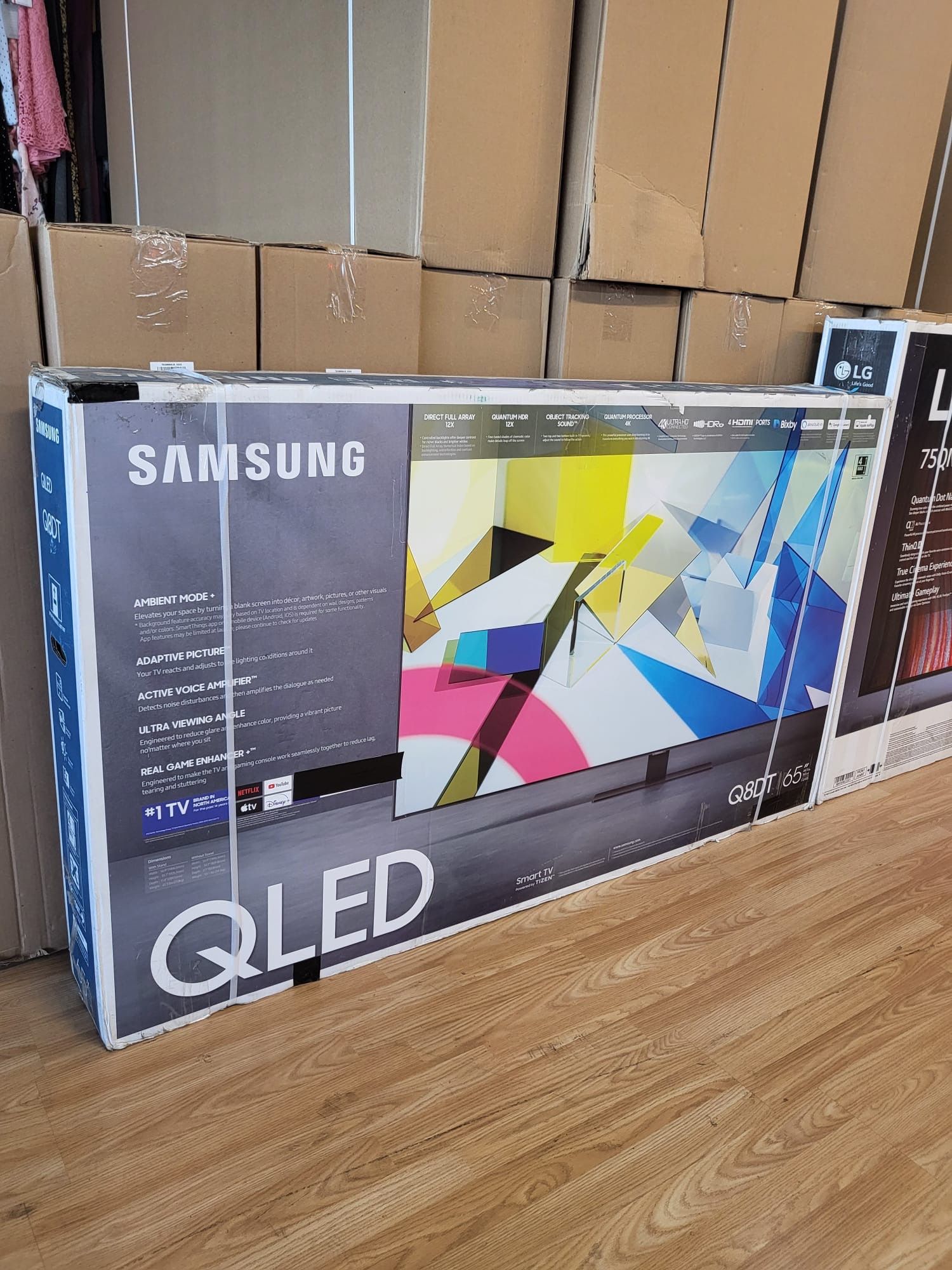 65q8 65” Samsung Smart 4K Qled HDR Tv