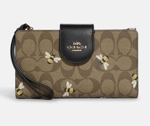 Coach Wallet With Bees