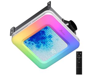 New HAWKROWN Bathroom Exhaust Fan with Light