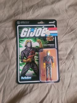 Cobra Commander Python Patrol G.I. Joe Super 7 Reaction
