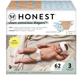 The Honest Company Diapers Size 3, 62ct