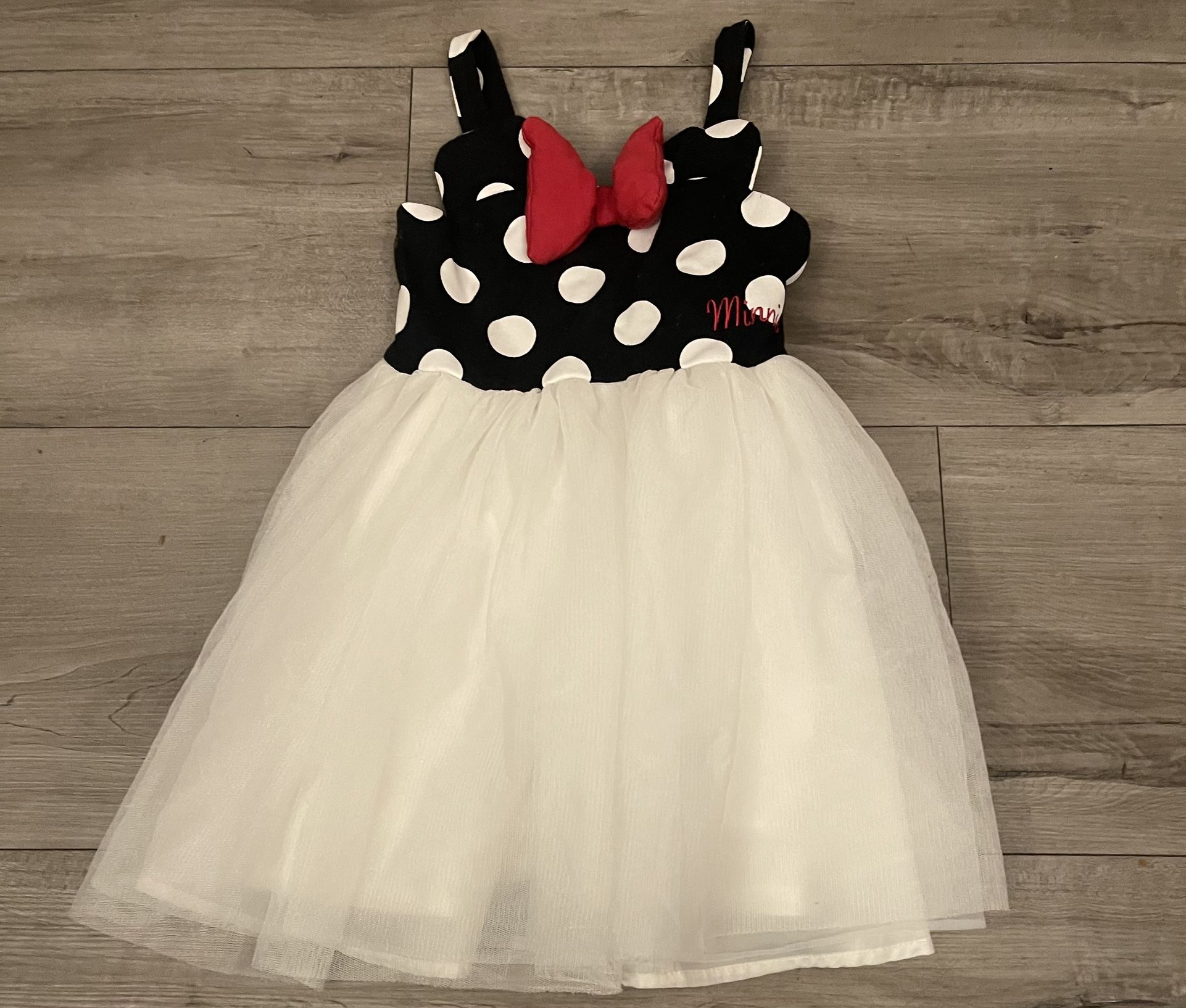 Minnie Inspired Polka Dot Dress