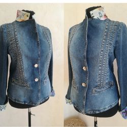 US Size 8  Roccobarocco Jean Blazer