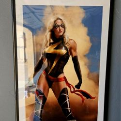 Marvel And DC Superhero Art 