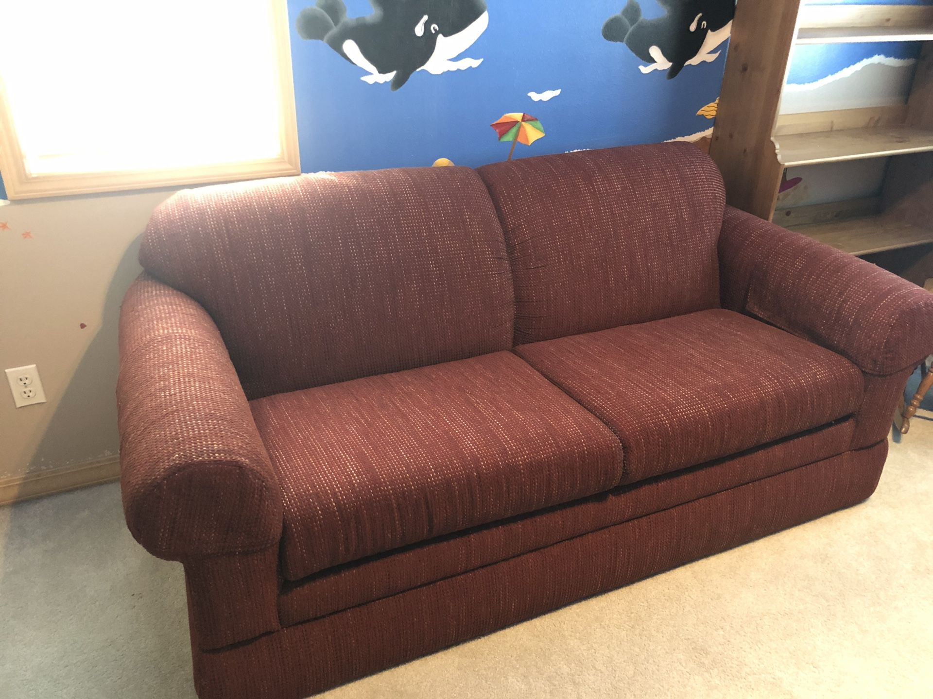 Lazy Boy loveseat with hide a bed for Sale in Sumner, WA OfferUp