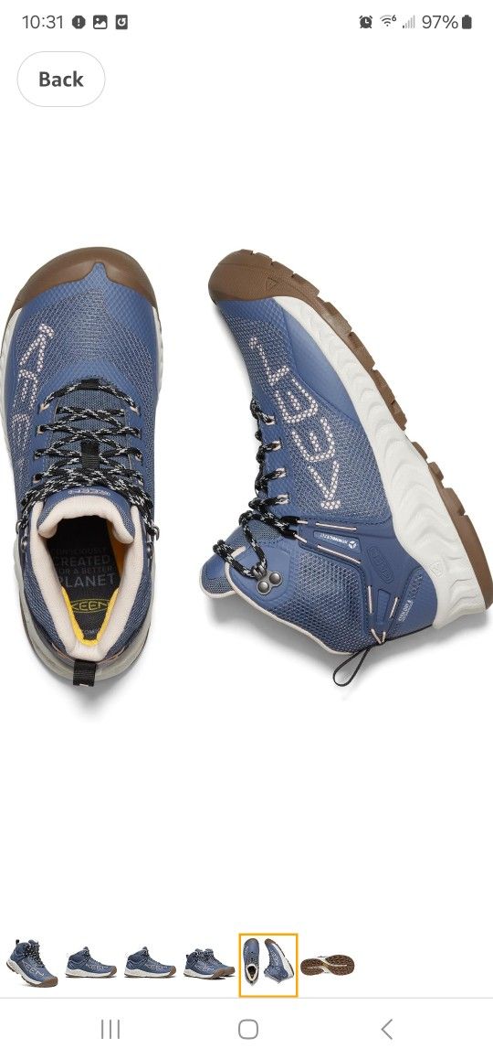 New Women Waterproof Keen Hiking Boots Shoes 8 8.5