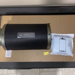 Ac Infinity Carbon Filter For Inline Fans 6 Inch 