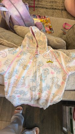 Disney Princess Kids Zip-Up Hoodie