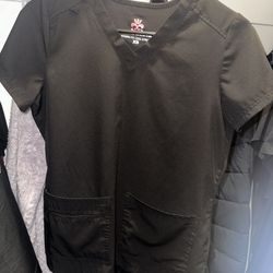 Black Scrubs XS 
