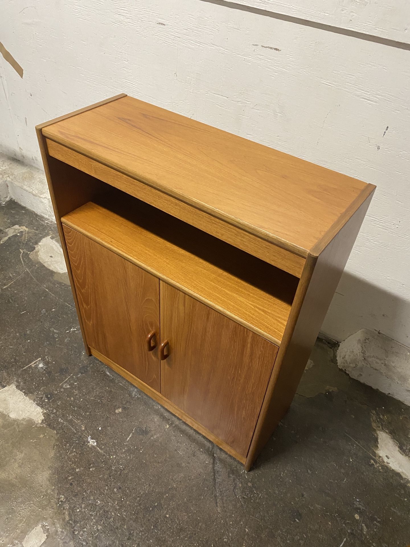 Danish Mid Century Wooden Cabinet ( If Ad Is Up It’s Available)