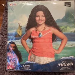 Kids Moana Wig 