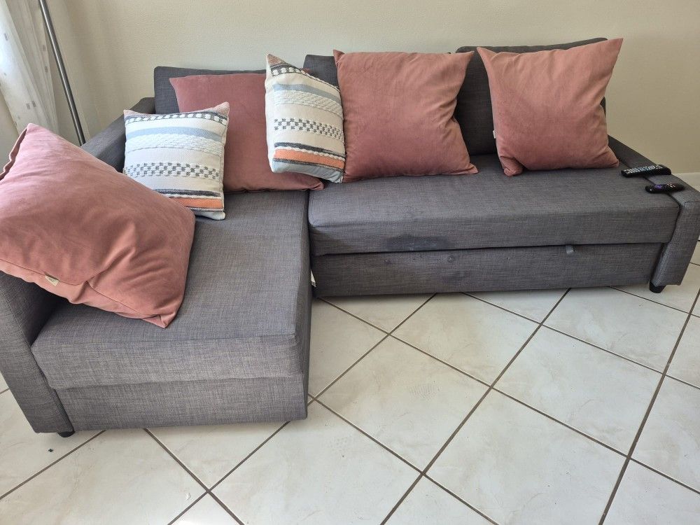 Gray Sofa Bed