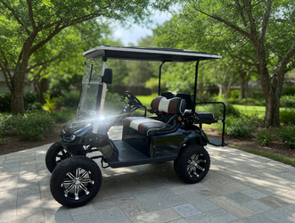 1999 EZGO TXT Lifted Golf Cart Good Condition Custom Seats - Southport, NC