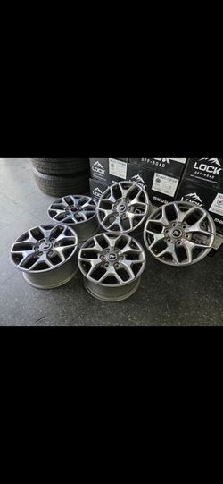 5) Ford Bronco OEM original rims